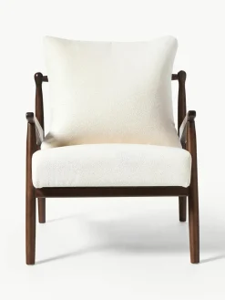 Bouclé loungefauteuil Mikkel^Westwing Collection Online