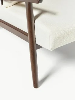 Bouclé loungefauteuil Mikkel^Westwing Collection Online