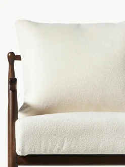 Bouclé loungefauteuil Mikkel^Westwing Collection Online