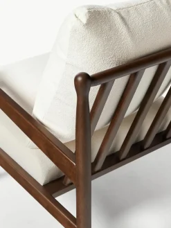 Bouclé loungefauteuil Mikkel^Westwing Collection Online