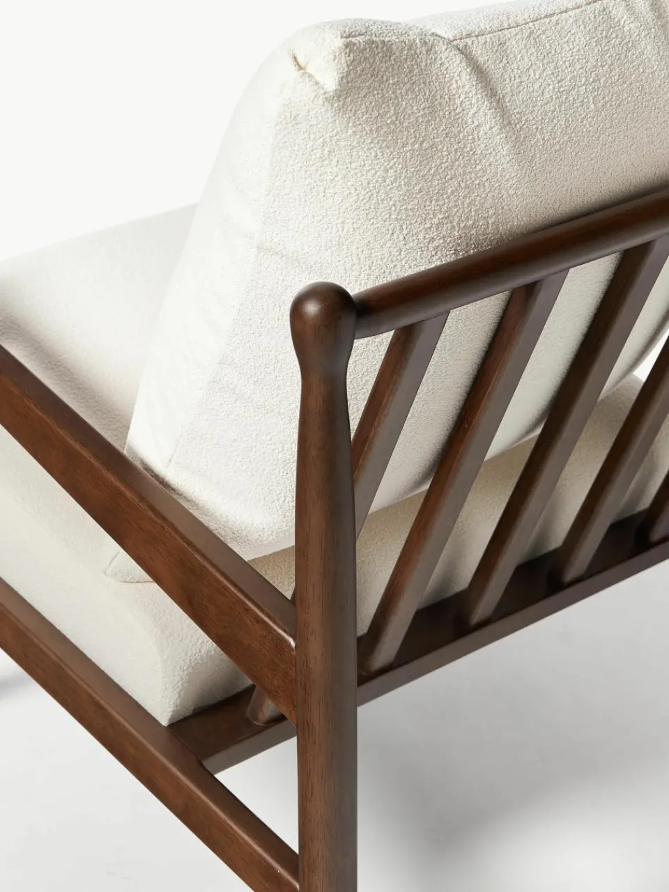 Bouclé loungefauteuil Mikkel^Westwing Collection Online