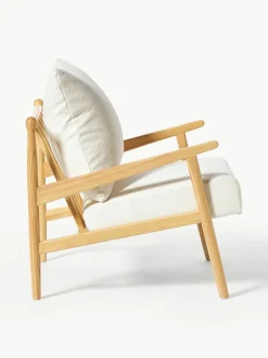 Bouclé loungefauteuil Mikkel^Westwing Collection Sale