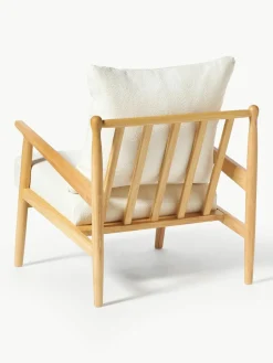 Bouclé loungefauteuil Mikkel^Westwing Collection Sale