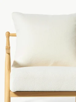 Bouclé loungefauteuil Mikkel^Westwing Collection Sale