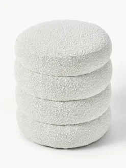 Bouclé poef Alto^Westwing Collection Discount