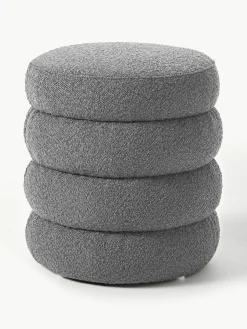 Bouclé poef Alto^Westwing Collection Clearance