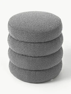 Bouclé poef Alto^Westwing Collection Clearance