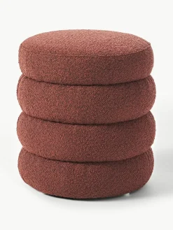 Bouclé poef Alto^Westwing Collection Best