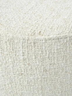 Bouclé poef Orchid^Westwing Collection Fashion