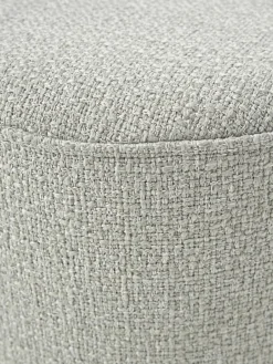 Bouclé poef Orchid^Westwing Collection New