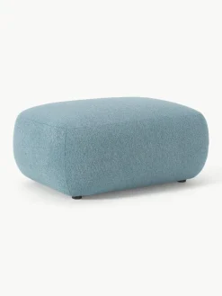 Bouclé poef Sofia^Westwing Collection Outlet