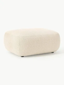Bouclé poef Sofia^Westwing Collection Discount