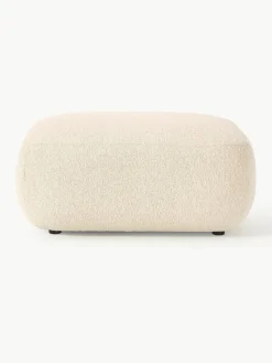 Bouclé poef Sofia^Westwing Collection Discount