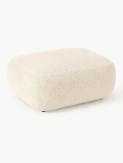 Bouclé poef Sofia^Westwing Collection Discount