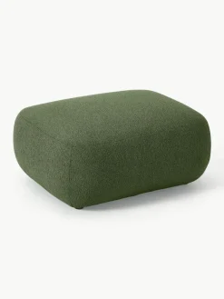 Bouclé poef Sofia^Westwing Collection Outlet