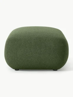 Bouclé poef Sofia^Westwing Collection Outlet