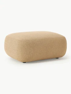 Bouclé poef Sofia^Westwing Collection New