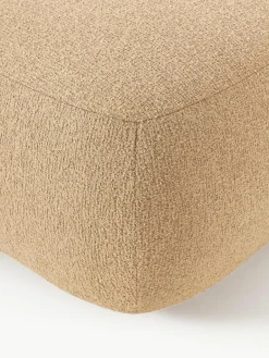 Bouclé poef Sofia^Westwing Collection New