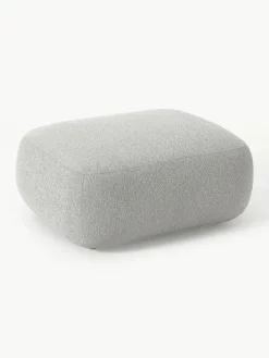 Bouclé poef Sofia^Westwing Collection Online