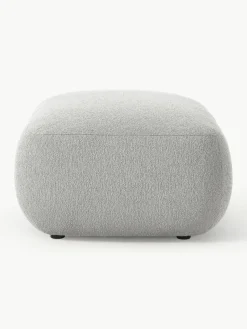 Bouclé poef Sofia^Westwing Collection Online