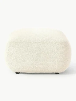 Bouclé poef Sofia^Westwing Collection New
