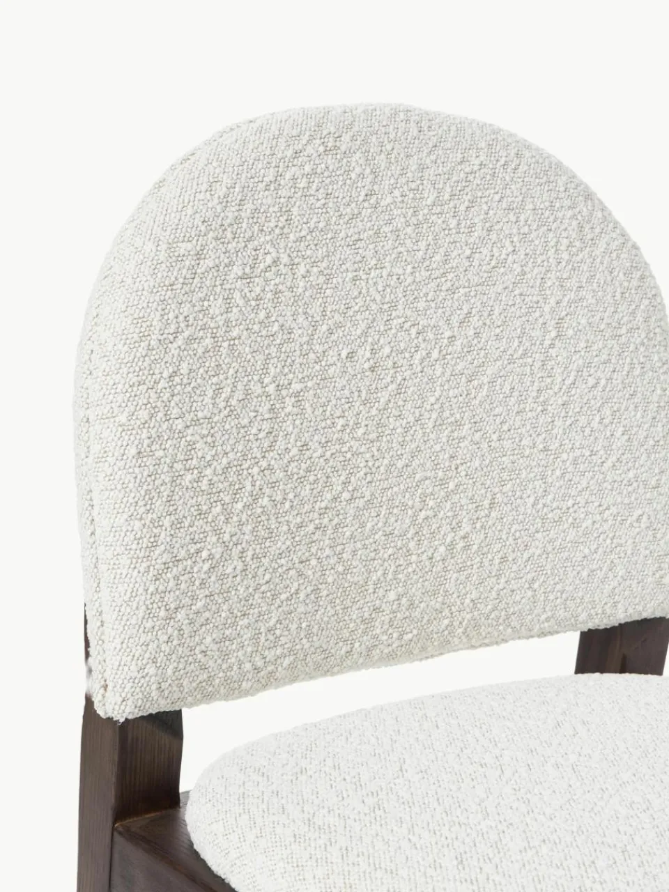 Bouclé stoel Neelia^Westwing Collection Sale