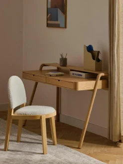 Bouclé stoel Neelia^Westwing Collection Clearance