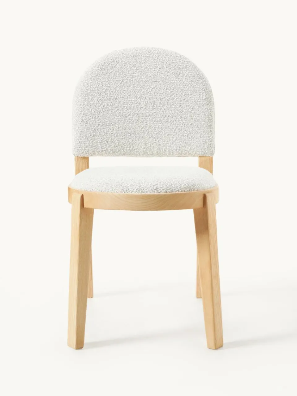 Bouclé stoel Neelia^Westwing Collection Clearance