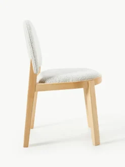 Bouclé stoel Neelia^Westwing Collection Clearance