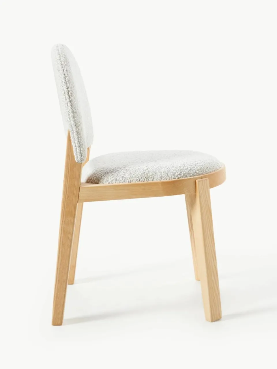 Bouclé stoel Neelia^Westwing Collection Clearance