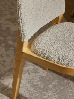 Bouclé stoel Neelia^Westwing Collection Clearance