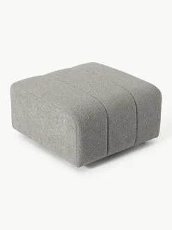 Bouclé voetenbank Lena^Westwing Collection Clearance