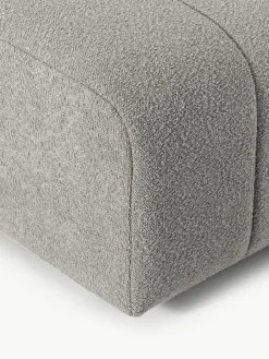 Bouclé voetenbank Lena^Westwing Collection Clearance