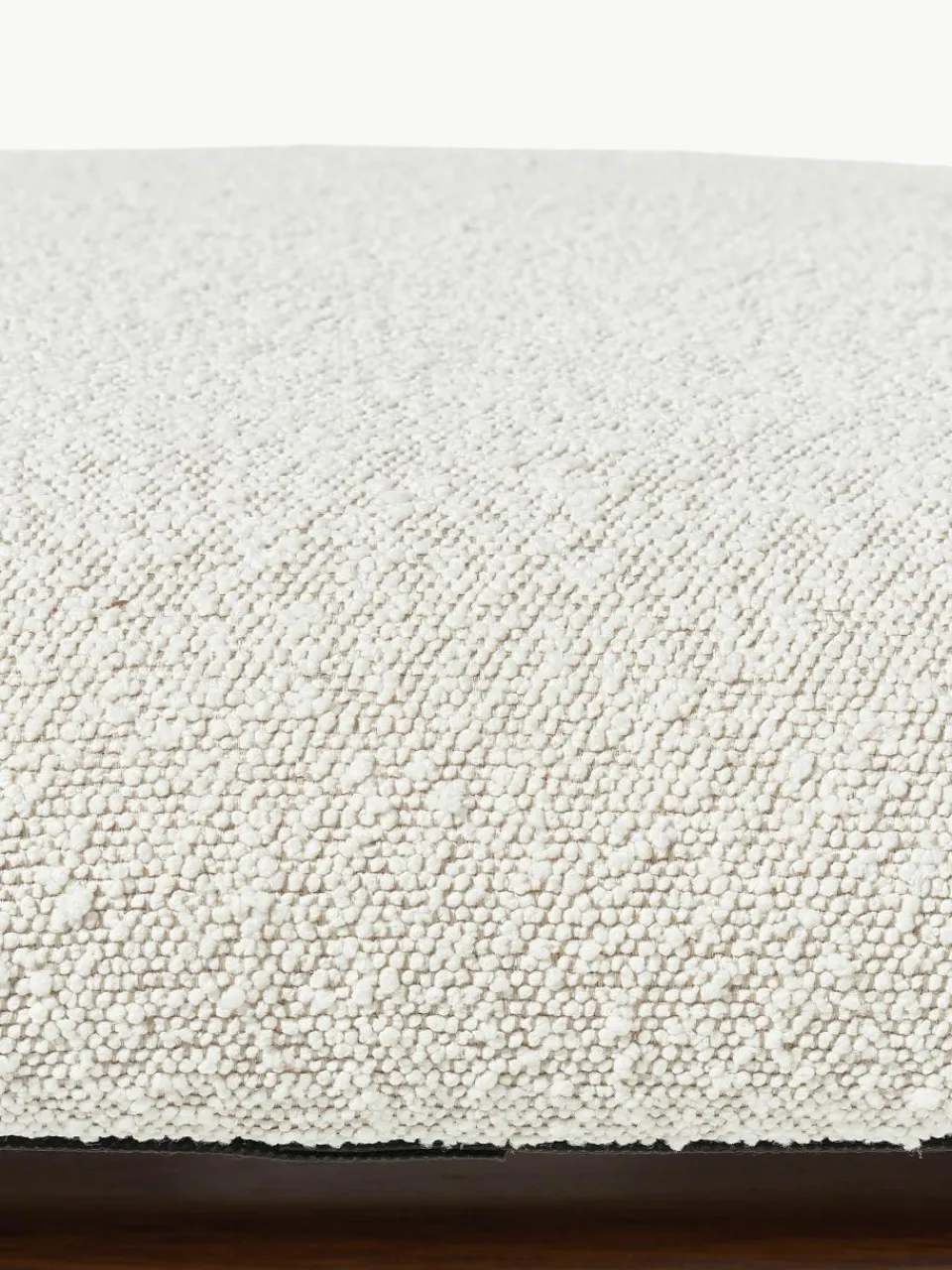Bouclé zitkruk Shenay^Westwing Collection New