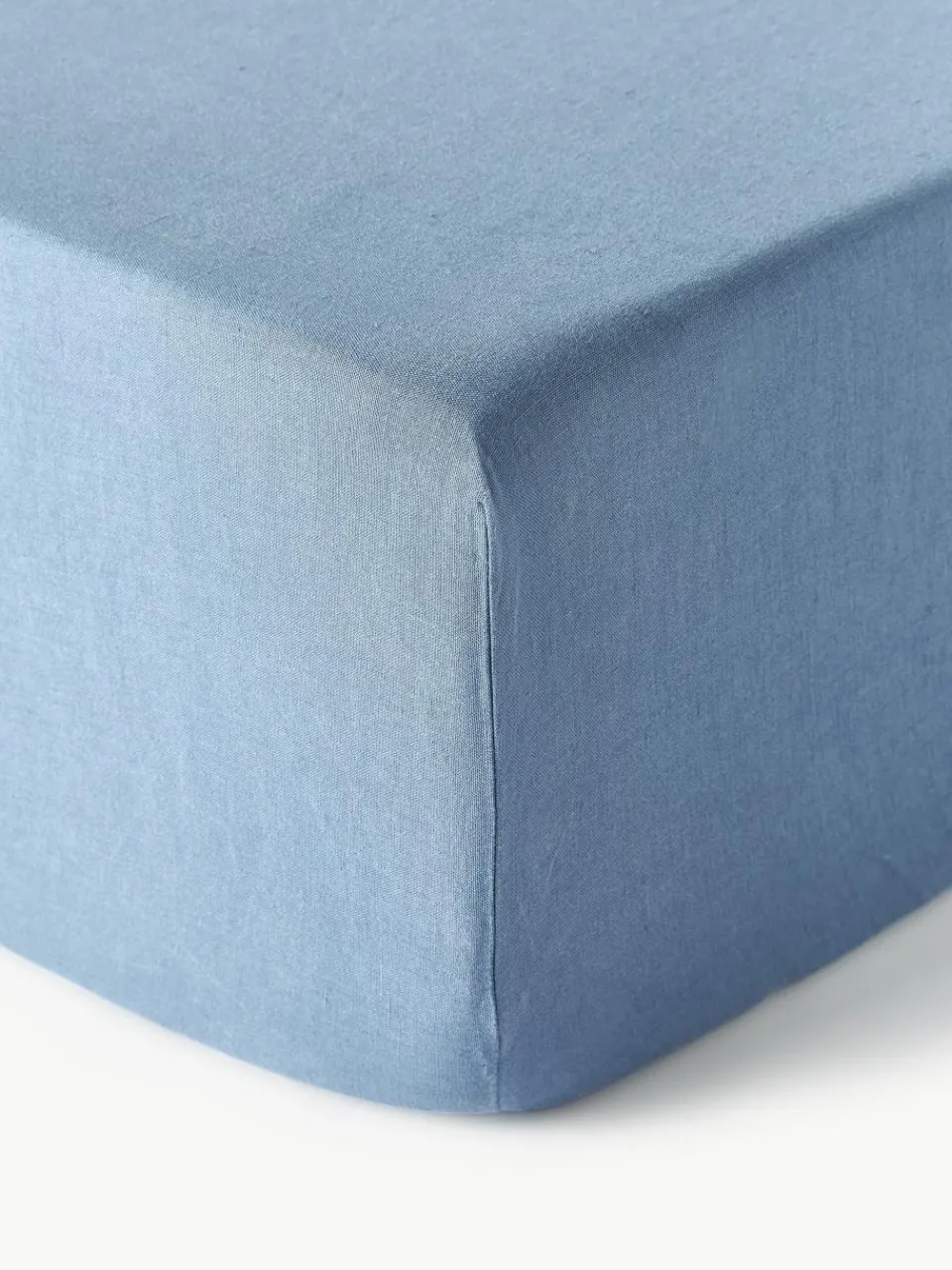 Boxspring hoeslaken Airy, gewassen linnen^Westwing Collection Sale
