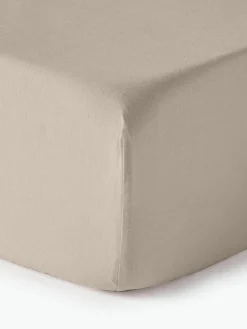 Boxspring hoeslaken Airy, gewassen linnen^Westwing Collection Sale