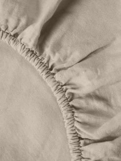 Boxspring hoeslaken Airy, gewassen linnen^Westwing Collection Sale