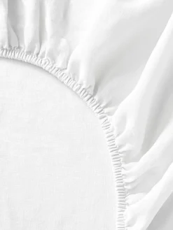 Boxspring hoeslaken Airy, gewassen linnen^Westwing Collection Outlet