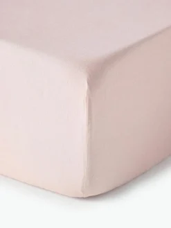 Boxspring hoeslaken Airy, gewassen linnen^Westwing Collection Hot