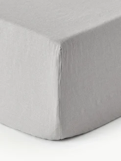 Boxspring hoeslaken Airy, gewassen linnen^Westwing Collection Outlet