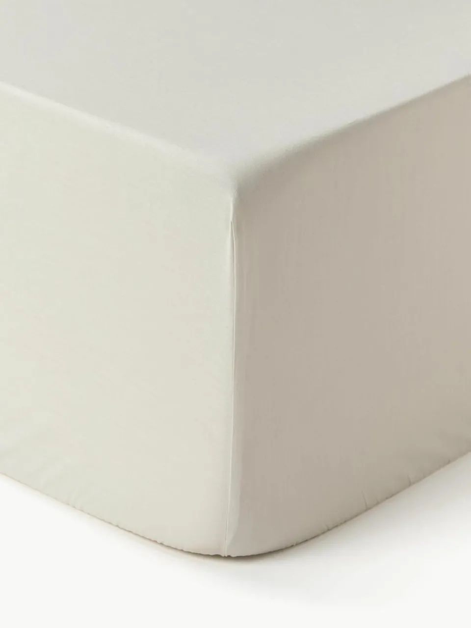 Boxspring hoeslaken Elsie, katoen perkal^Westwing Collection Online