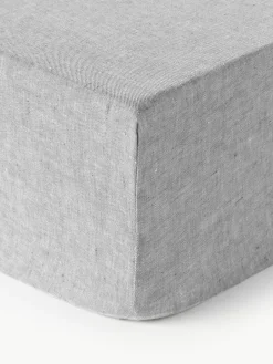 Boxspring hoeslaken Linna, linnen^Westwing Collection Discount
