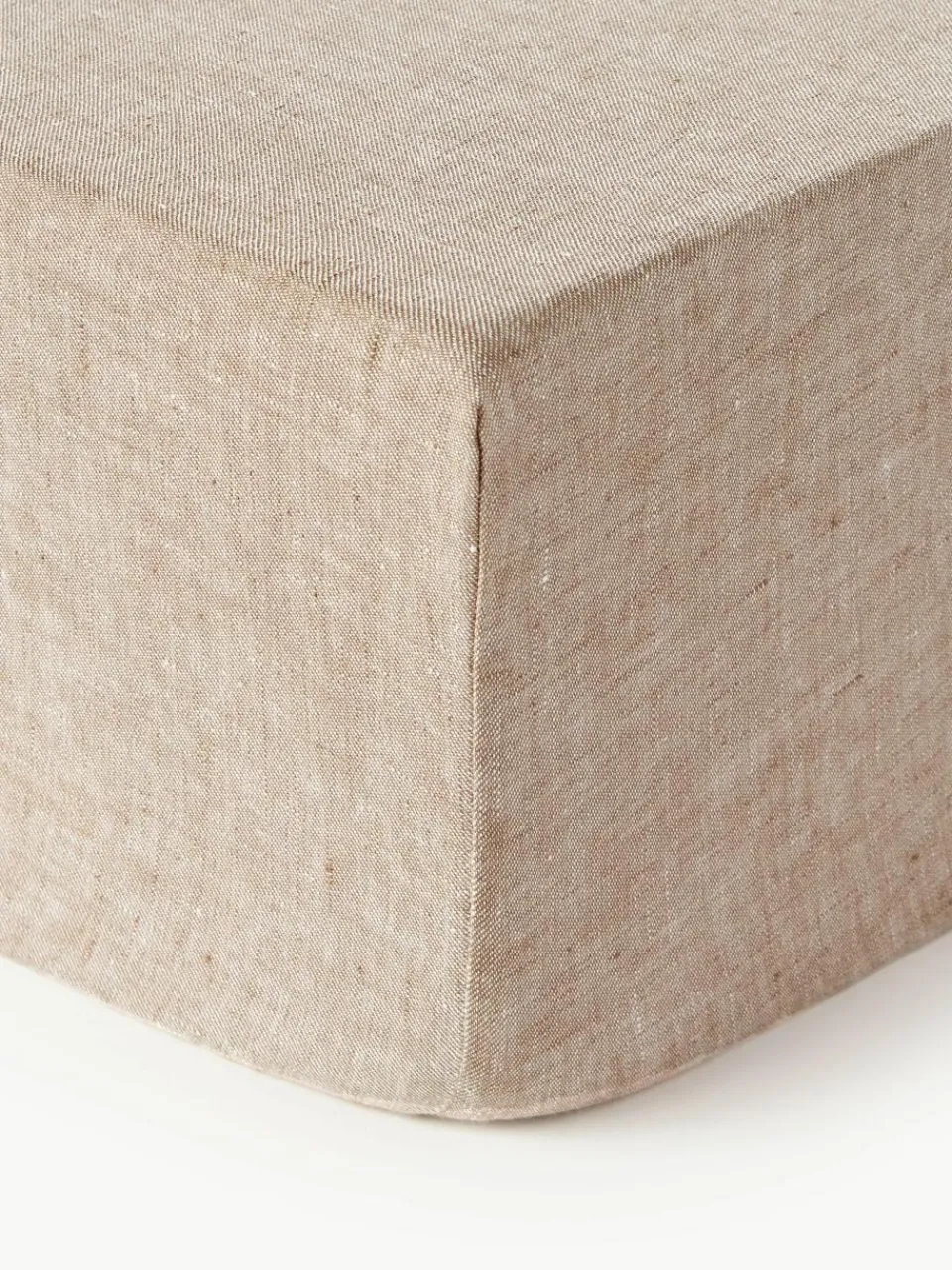 Boxspring hoeslaken Linna, linnen^Westwing Collection Outlet