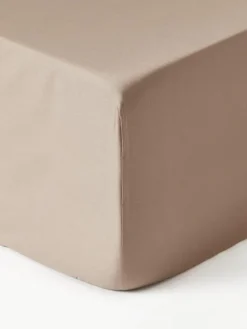 Boxspring hoeslaken Premium, katoensatijn^Westwing Collection New