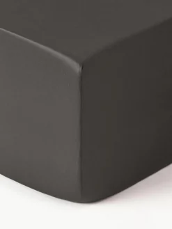 Boxspring hoeslaken Premium, katoensatijn^Westwing Collection Discount