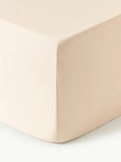 Boxspring hoeslaken Premium, katoensatijn^Westwing Collection Online