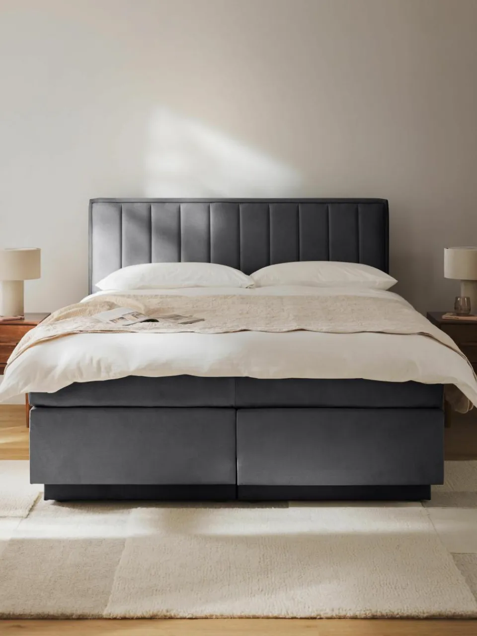 Boxspringbed Livia met opbergruimte^Westwing Collection Discount