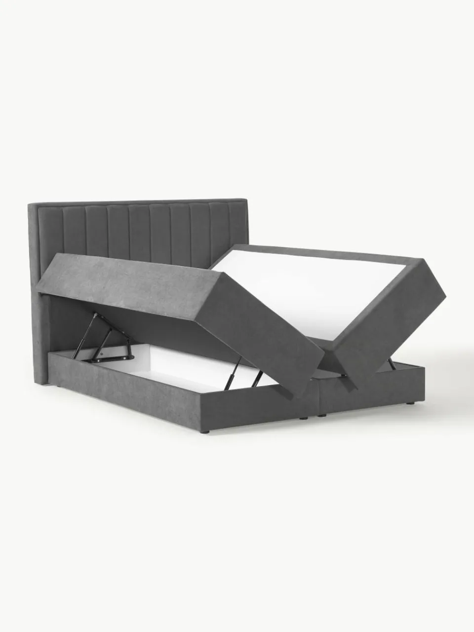 Boxspringbed Livia met opbergruimte^Westwing Collection Discount