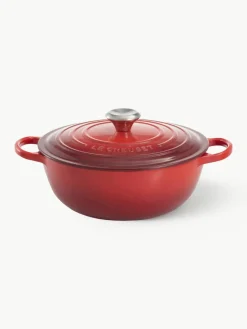 Braadpan La Marmite Signature Collection uit gietijzer^LE CREUSET Outlet