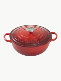 Braadpan La Marmite Signature Collection uit gietijzer^LE CREUSET Outlet